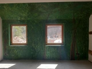 Forê Po - Décor mural à la chaux